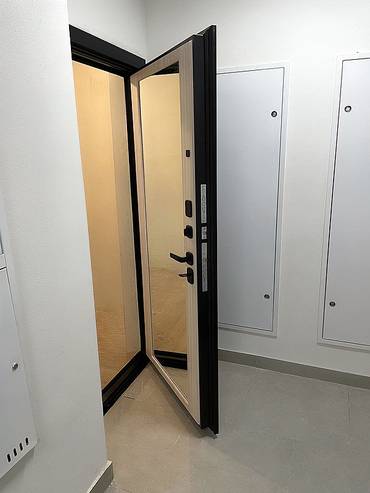 Ростовое зеркало в двери